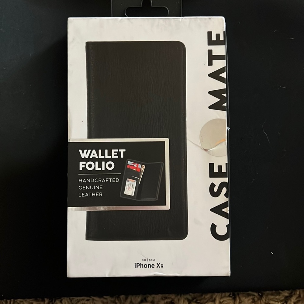 Case-mate iPhone XR wallet case